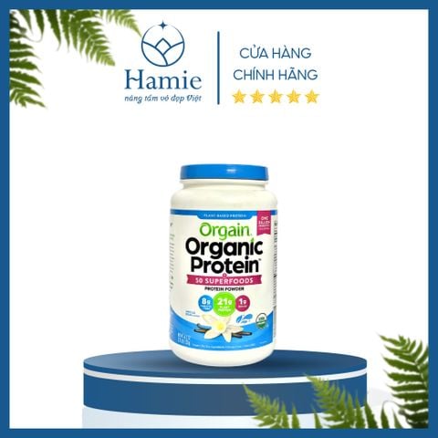 Bột Dinh Dưỡng Orgain Organic Protein 50 Superfoods 1.22kg Mỹ