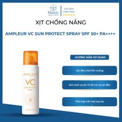 Chống Nắng Dạng Xịt Ampleur VC Sun Protect Spray 70gr Nhật Bản