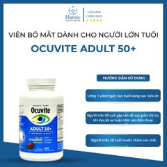 Ocuvite 150 Viên Bổ Mắt Dành Cho Người Lớn Tuổi Adult 50+Mỹ