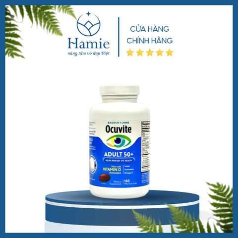 Ocuvite 150 Viên Bổ Mắt Dành Cho Người Lớn Tuổi Adult 50+Mỹ