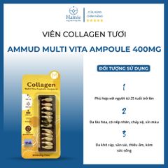 Viên Collagen Tươi Ammud Multi Vita Ampoule 400mg Hàn Quốc 12 Viên