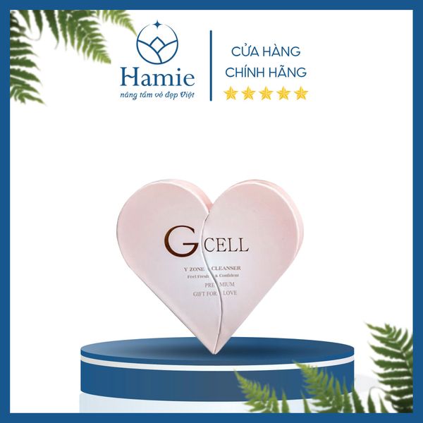 GCell Y Zone Cleanser Feel Fresh & Confident Premium Viên Đặt Se Khít Vùng Kín
