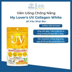 Chống Nắng Dạng Viên My Lover's UV Collagen White 60 Viên Nhật Bản
