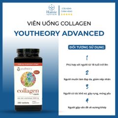 Viên Uống Collagen Youtheory Advanced 390 Viên Mỹ