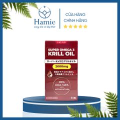 Viên Uống Dầu Nhuyễn Thể Super Omega 3 Krill Oil 60 Viên Nhật Bản