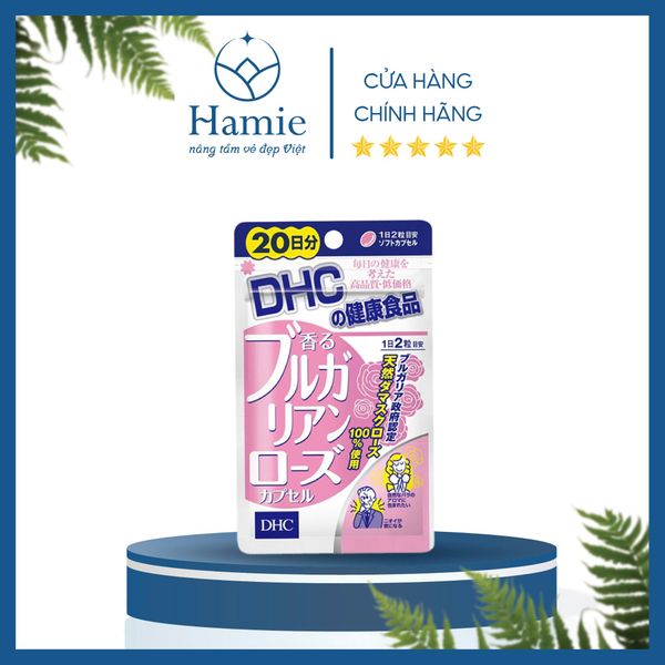 DHC Thơm Người 20 Ngày Hương Hoa Hồng 40 Viên Nhật Bản