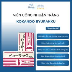 Detox Kokando Byurakku Nhuận Tràng 400 Viên Nhật Bản