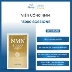 Viên Uống NMN 15000 Soseione 90 Viên Nhật Bản