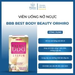 Viên Uống Nở Ngực BBB Best Body Beauty Orihiro 300 Viên Nhật Bản