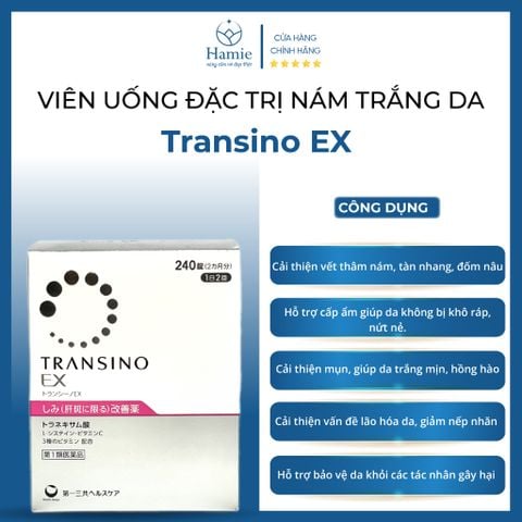 Viên Uống Trị Nám Transino EX 240 Viên Nhật Bản
