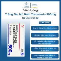 Viên Uống Mờ Nám Transamin 500mg 100 Viên Nhật Bản