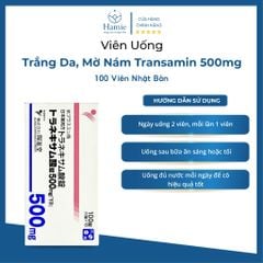 Viên Uống Mờ Nám Transamin 500mg 100 Viên Nhật Bản