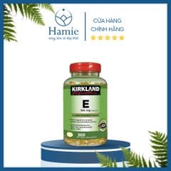Viên uống Vitamin E Kirkland Signature 400 IU 500 Viên Mỹ