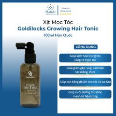 Xịt Mọc Tóc Goldilocks Growing Hair Tonic 100ml Hàn Quốc