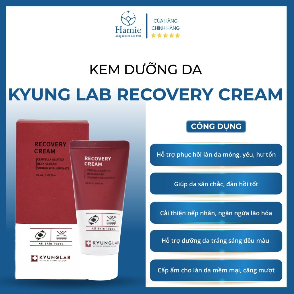 Kem Dưỡng Phục Hồi Da Kyung Lab Recovery Cream 50ml Hàn Quốc