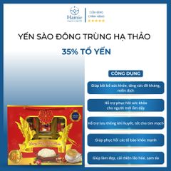 Yến Sào Đông Trùng Hạ Thảo 35% Tổ Yến 70ml x 6 Lọ Việt Nam
