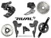 Groupset Sram Rival AXS 2×12 Crankset Power 170 [ dĩa 48/35 _ líp 10/36 ]