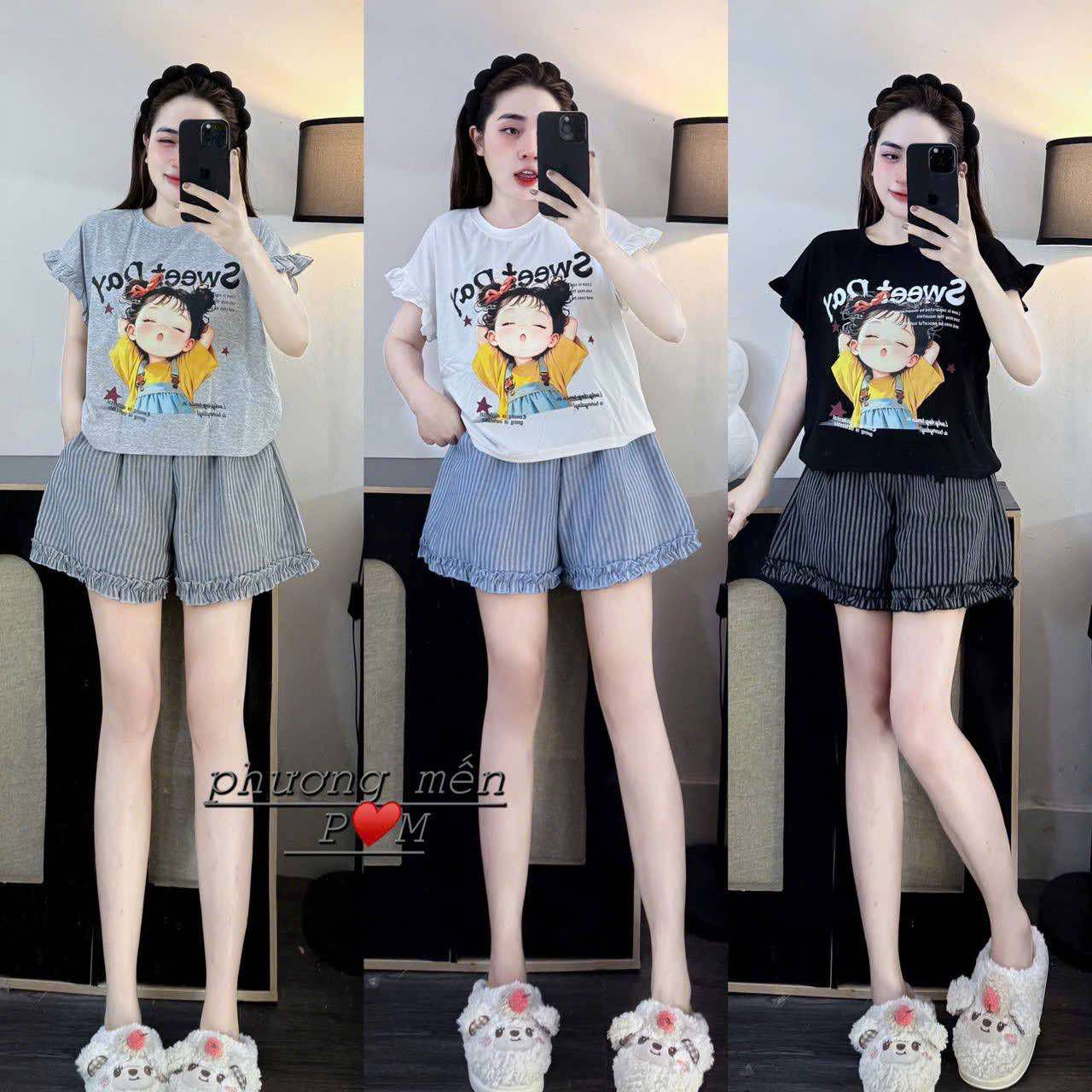  bộ em bé tay bèo B85 