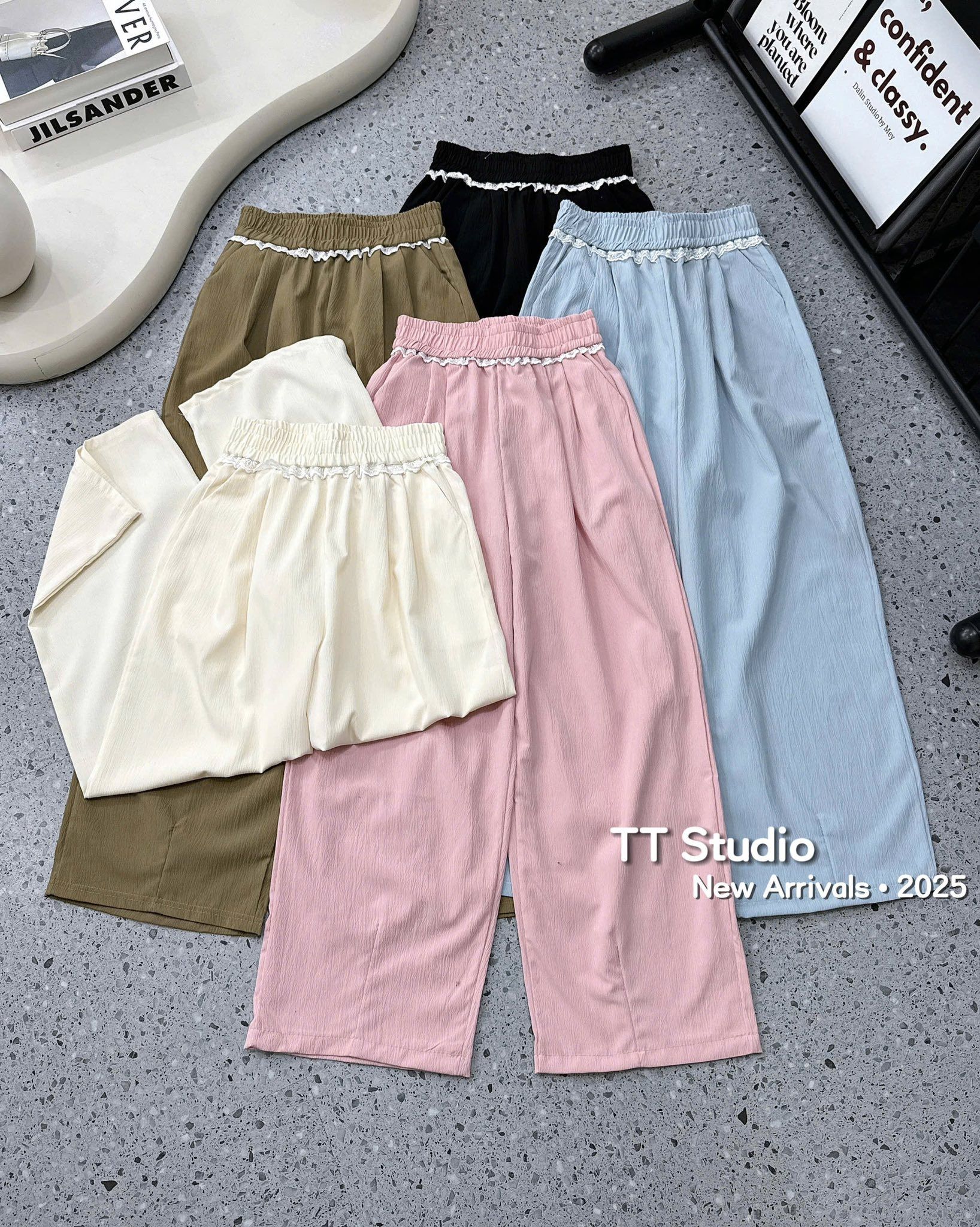  Quần xuông cạp ren Q30 