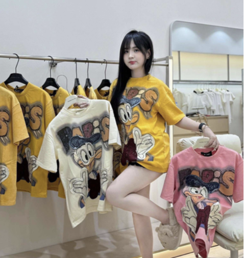  Áo vịt in 2 mặt X12 