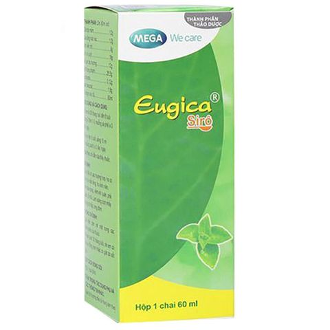  Siro Eugica DHG hỗ trợ điều trị ho, long đờm (60ml) 