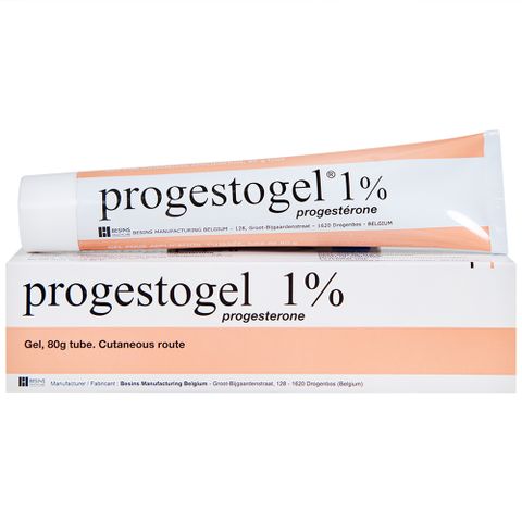  Gel Progestogel 1% Kolmar điều trị các bệnh vú lành tính (80g) 