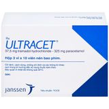  Thuốc Ultracet Janssen hỗ trợ điều trị cơn đau từ trung bình đến nặng (3 vỉ x 10 viên) 
