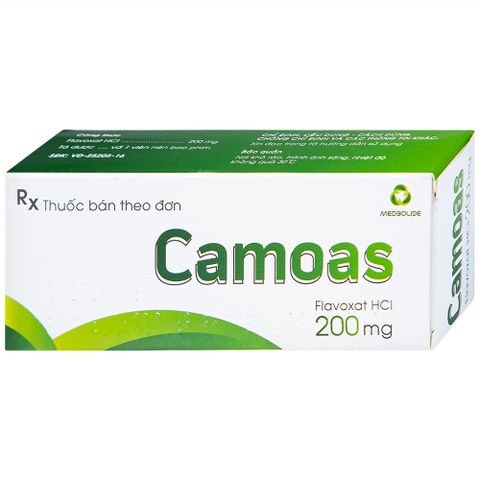  Thuốc Camoas 200mg Medisun giảm triệu chứng khó tiểu, tiểu gấp, tiểu đêm (3 vỉ x 10 viên) 