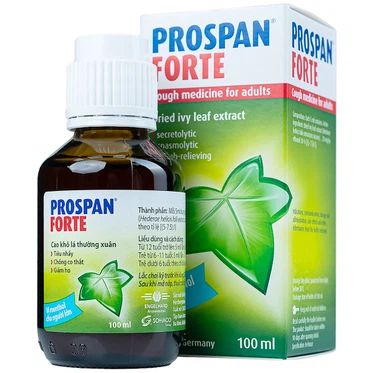  Thuốc Prospan Forte Engelhard điều trị viêm đường hô hấp cấp (100ml) 