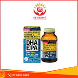  Viên uống DHA EPA Orihiro – Bổ sung Omega-3, hỗ trợ não bộ & tim mạch – Hộp 180 viên – Nhật Bản 