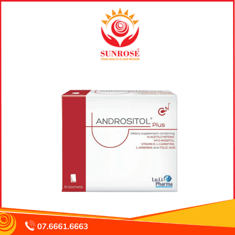  Andrositol Plus 14 gói - Hỗ trợ sinh sản cho nam giới. 