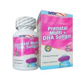  PRENATAL DHA  MULTI viên uống Tpbvsk - Vitamin Tổng Hợp Cho Mẹ Bầu & Phụ Nữ Sau Sinh, Hàng chuẩn USA, Hộp/30 Viên. 