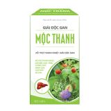  Giải Độc Gan Mộc Thanh - Hỗ Trợ Thanh Lọc Cơ Thể, Tăng Cường Chức Năng Gan Hộp 60 viên 