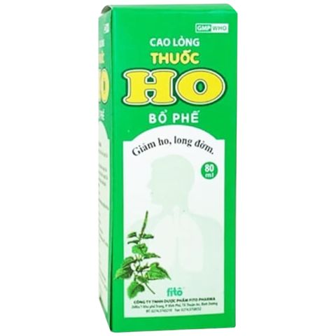  Cao lỏng Ho điều trị long đờm, giảm ho (80ml) 