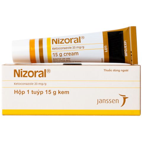  Kem Nizoral Jassen 20mg/g điều trị nhiễm nấm ngoài da (15g) 