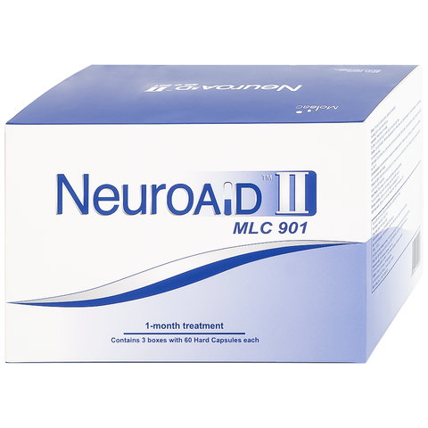  Thuốc NeuroAID II MLC 901 Moleac điều trị phục hồi chức năng cho bệnh nhân đột quỵ (3 hộp x 60 viên) 