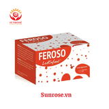  FEROSO LEZENFANT ống uống Tpbvsk - Cung Cấp Sắt Và Vitamin C, Giúp Phòng Ngừa Thiếu Máu Do Thiếu Sắt, Hàng chuẩn San Marino, Hộp 12 Lọ. 