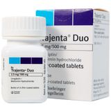  Thuốc Trajenta Duo 2.5mg/500mg Boehringer điều trị đái tháo đường tuýp 2 (14 viên) 