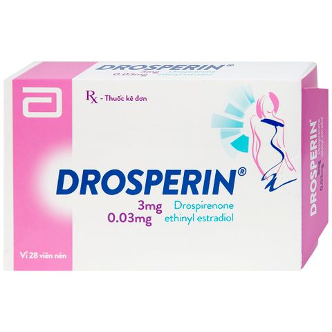  Thuốc tránh thai hằng ngày Drosperin Abbott (1 vỉ x 28 viên) 