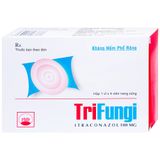  Thuốc Trifungi Pymepharco điều trị nhiễm nấm Candida ở miệng - họng (1 vỉ x 4 viên) 