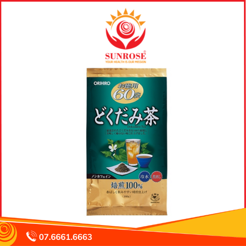  Trà diếp cá Orihiro - 60 gói 