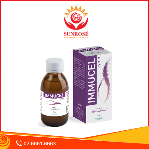  SIRO IMMUCEL 120ml - Tăng Cường Hệ Miễn Dịch cho Trẻ Em, Hàng chuẩn Italy 