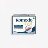  Komodo Liver - Viên Uống Hỗ Trợ Thanh Nhiệt Giải Độc Cơ Thể & Làm Mát Gan Hộp 12 vỉ x 5 viên 