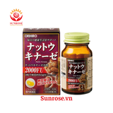  Thực phẩm bảo vệ sức khỏe ORIHIRO Nattokinase capsule - 60 viên 