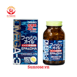  Thực phẩm bảo vệ sức khỏe ORIHIRO FISH OIL - 180 viên 
