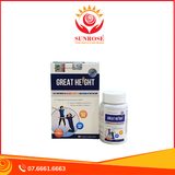  Great Height - Viên Uống Hỗ Trợ Tăng Cường Phát Triển Chiều Cao Trẻ & Thanh Thiếu Niên( Hộp 60 viên) 