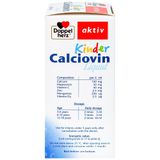  Dung dịch Kinder Calciovin Liquid Doppelherz Aktiv bổ sung canxi, magie và các vitamin (200ml) 