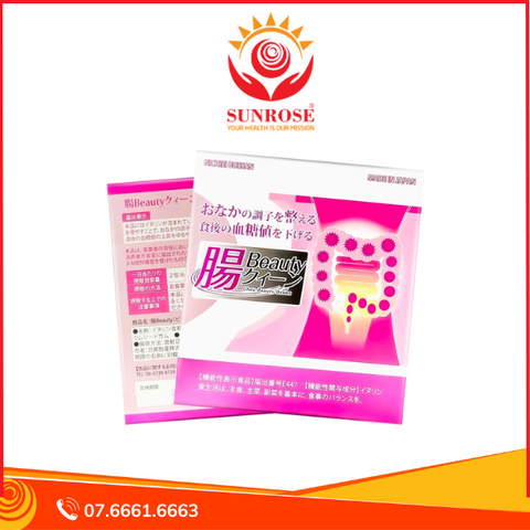  INTESTINES BEAUTY QUEEN - HỖ TRỢ SỨC KHOẺ ĐƯỜNG RUỘT 30 GÓI - Thực phẩm bảo vệ sức khoẻ 