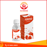  FEROSO LEZENFANT 120ml - Cung Cấp Sắt Và Vitamin C, Giúp Phòng Ngừa Thiếu Máu Do Thiếu Sắt, Hàng chuẩn San Marino 