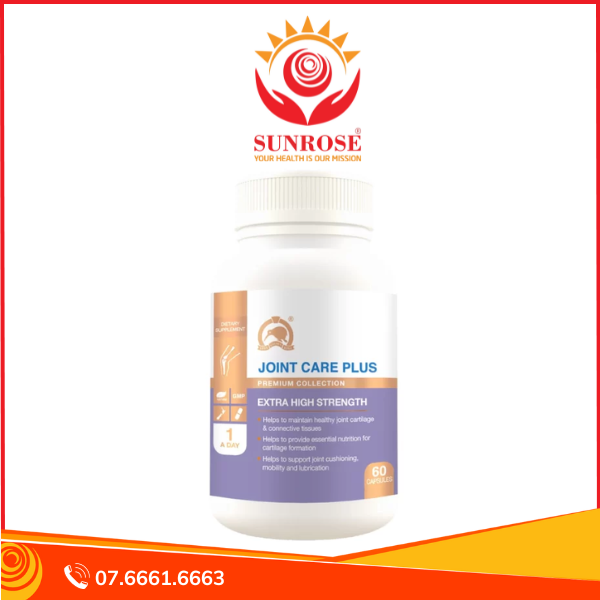  Joint Care Plus Hỗ trợ xương khớp Hàng chuẩn New Zealand hộp 60 viên 